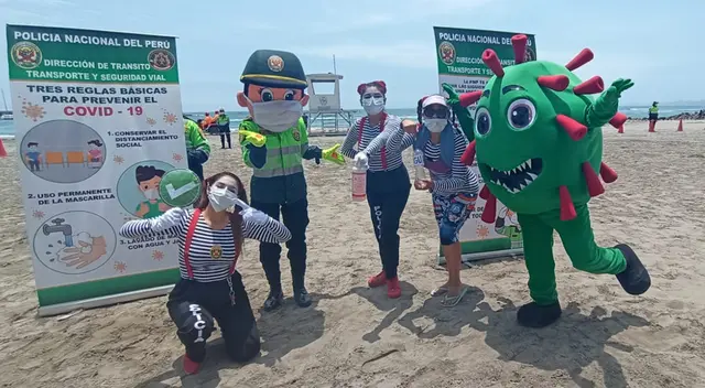 PNP empezó a fiscalizar las playas tras disposiciones del Gobierno. PNP empezó a fiscalizar las playas tras disposiciones del Gobierno.