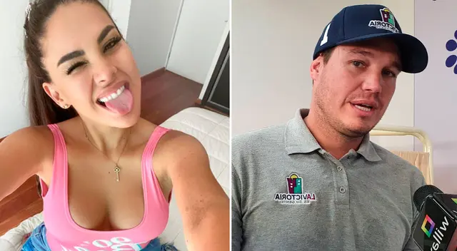 Stephanie Valenzuela reacciona cuando le preguntan si dedicó su canción a su ex George Forsyth Stephanie Valenzuela reacciona cuando le preguntan si dedicó su canción a su ex George Forsyth