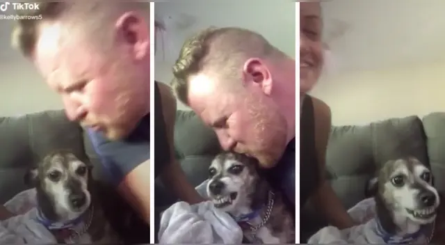 La divertida escena causó sensación en las redes sociales.