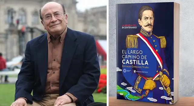 Eduardo Gonzales Viaña y su libro “El Largo camino de Castilla”. Eduardo Gonzales Viaña y su libro “El Largo camino de Castilla”.