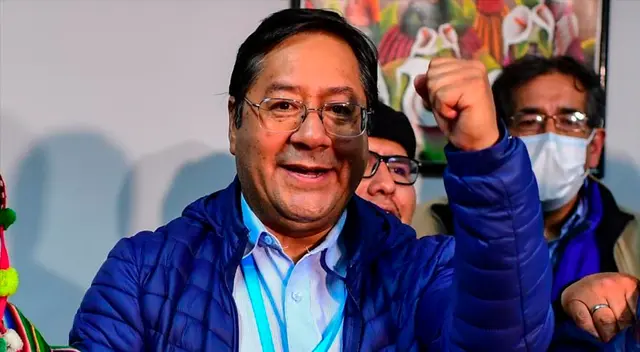 Presidente de Bolivia Luis Arce del MAS, partido de Evo Morales. Presidente de Bolivia Luis Arce del MAS, partido de Evo Morales.