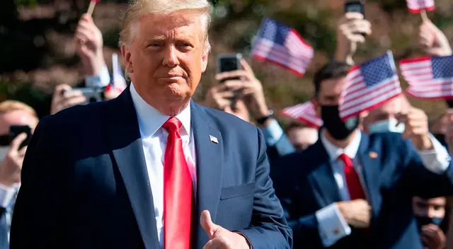 Donald Trump realizó un mitin pese a que Estados Unidos registra un nuevo récord de contagios