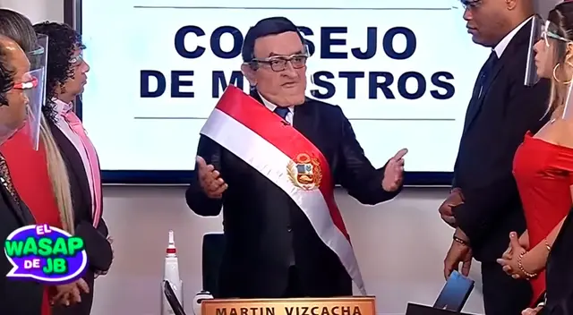 El programa “El wasap de JB” versiona las escenas reales con el humor que los caracteriza. El programa “El wasap de JB” versiona las escenas reales con el humor que los caracteriza.