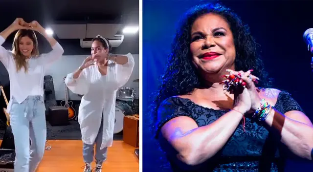 Eva Ayllón junto a Daniela Darcourt y Anna Carina. Eva Ayllón junto a Daniela Darcourt y Anna Carina.