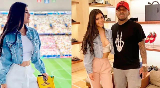 Valeria Roggero y su tierno saludo para Jefferson Farfán.