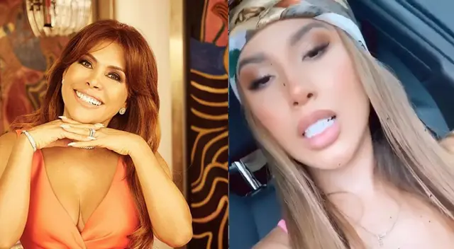 Magaly Medina elogia a Yahaira Plasencia. Magaly Medina elogia a Yahaira Plasencia.