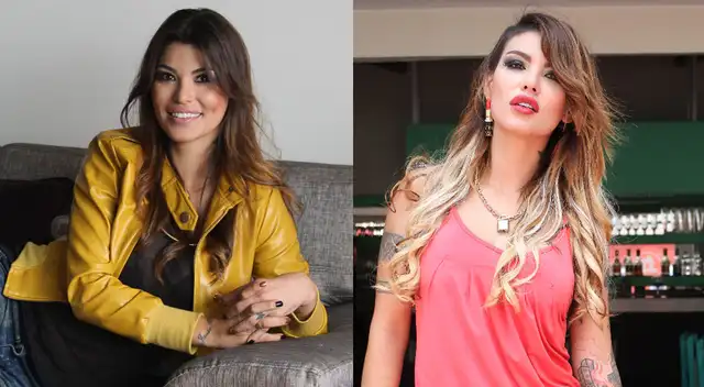 Angie Jibaja logró ver a sus hijos luego de varios meses.
