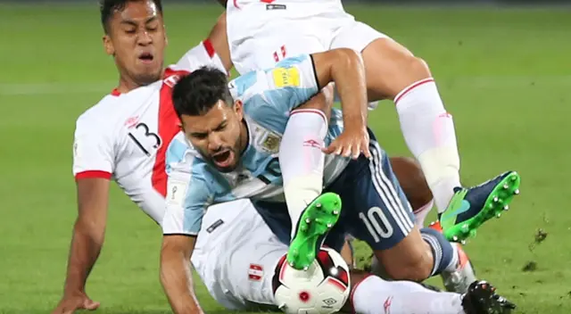 El Kun no estará para el Perú vs. Argentina.