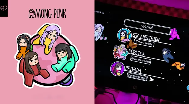 Among Pink: conoce cómo descargar el modo BLACKPINK de Among Us.