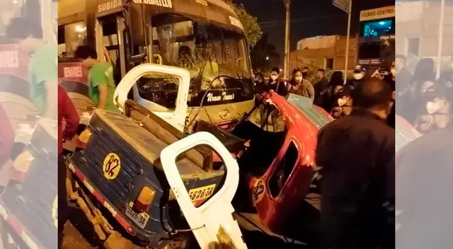 Accidente de tránsito en Carabayllo.