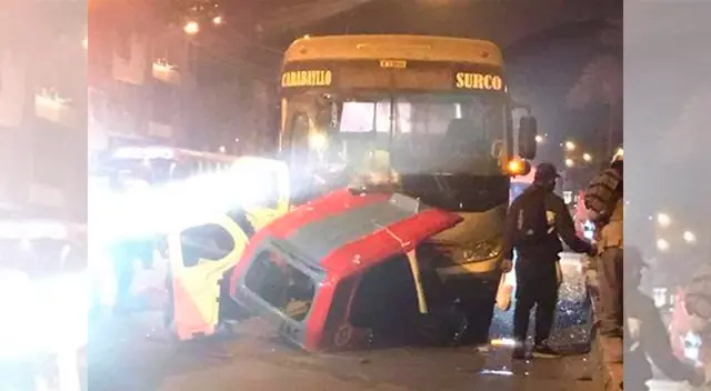 Accidente de tránsito en Carabayllo.