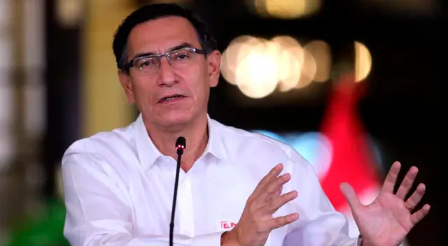 Martín Vizcarra, presidente de la República.