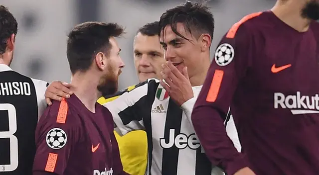 Messi y Dybala, el duelo de argentinos en Juventus vs. Barcelona. Messi y Dybala, el duelo de argentinos en Juventus vs. Barcelona.
