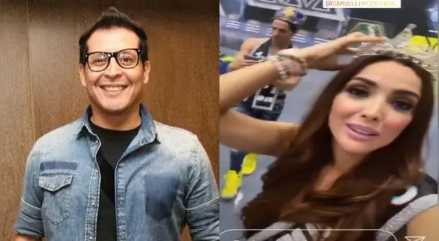 En EBT, Carloncho mostró su apoyo al posible romance de su expareja Rosángela Ezpinoza con Facundo González.