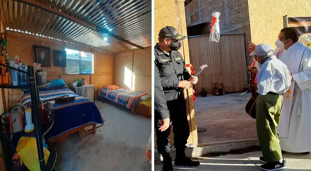 Ángel es un abuelito que no contaba con recursos económicos que solo vivía de la solidaridad de las personas sentándose en el parque La Alameda. Ángel es un abuelito que no contaba con recursos económicos que solo vivía de la solidaridad de las personas sentándose en el parque La Alameda.