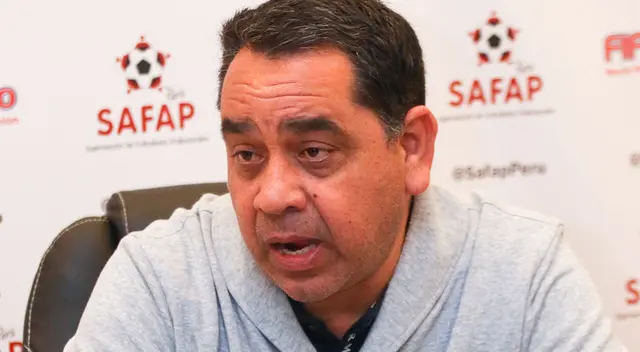 Jhonny Baldovino, asesor legal de la Agremiación de Futbolistas de Perú.