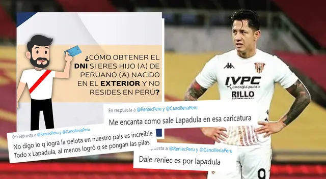 Peculiar imagen del Reniec llamó la atención entre los usuarios. Peculiar imagen del Reniec llamó la atención entre los usuarios.