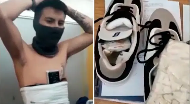 El sujeto fue detenido cuando intentaba ingresar con seis celular y pasta básica de cocaína calidad de burrier. El sujeto fue detenido cuando intentaba ingresar con seis celular y pasta básica de cocaína calidad de burrier.