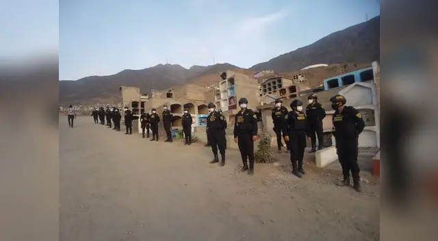 intervienen cementerio La Balanza