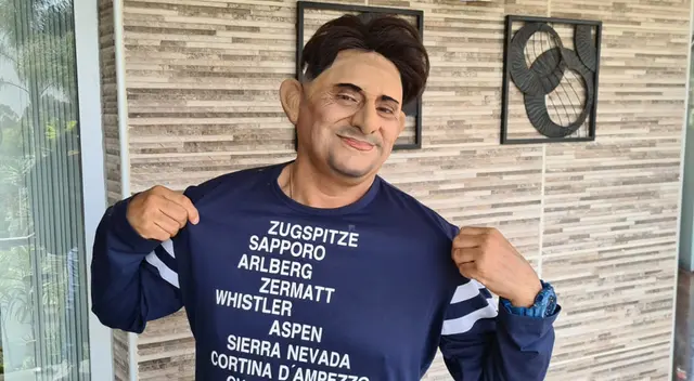 Carlos Álvarez realiza divertida parodia de Lapadula en ‘La vacuna del humor’