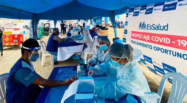 Pruebas COVID-19 en el Callao.