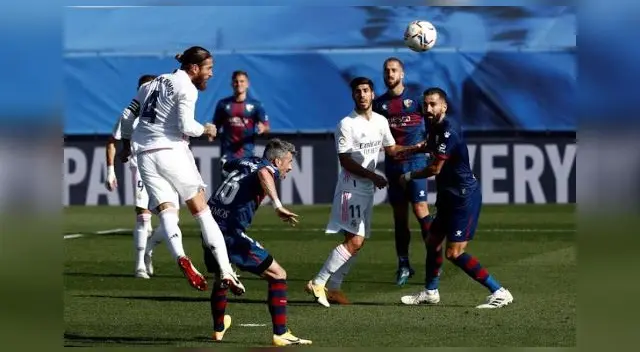 Sergio Ramos fue fundamental de la victoria ante el Huesca. Sergio Ramos fue fundamental de la victoria ante el Huesca.