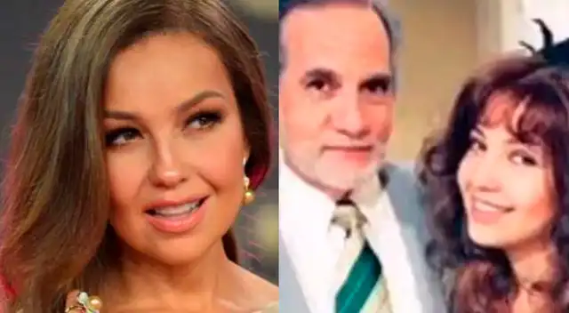La actriz Thalía trabajó con Ricardo Blume en la telenovela María, la del barrio.