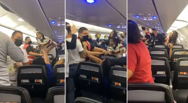 La discusión empezó porque un joven sin mascarilla se cambió de asiento en varias ocasiones.