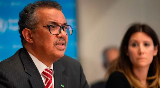 Director general de la OMS entró en cuarentena.