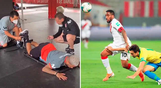 Jefferson Farfán espera recuperarse de su rodilla.