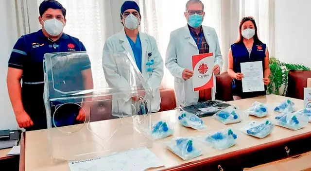 Donación de los equipos llegó para los hospitales de Almanzor Aguinaga de Chiclayo y Agustín Arubulú de Ferreñafe.