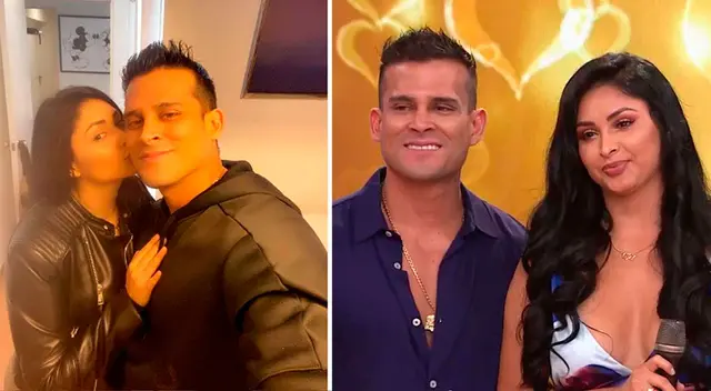 Christian Domínguez y Pamela Franco celebran su primer aniversario.