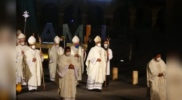 Imágenes que dejó la misa en la Catedral de Lima