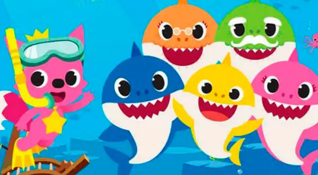 Baby Shark domina en YouTube.