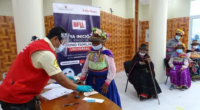 No vayas al banco, cobra hoy el segundo bono Universal mediante el depósito en cuenta. Revisa el link BFU para conocer el cronograma del Midis. Ten a la mano tu DNI.