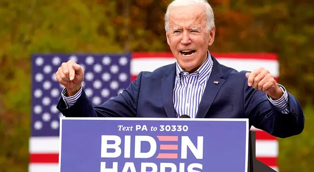 Joe Biden habla sobre Donald Trump