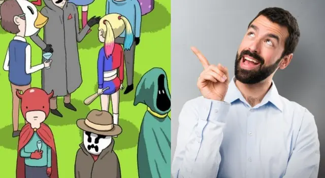 Reto viral: encuentra al ladrón escondido en la imagen. Reto viral: encuentra al ladrón escondido en la imagen.