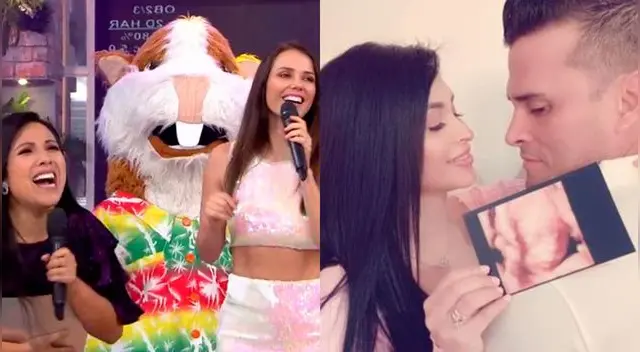 Las conductoras de En boca de todos se emocionaron al conocer que Pamela Franco y Christian Domínguez serán padres de una mujercita. Las conductoras de En boca de todos se emocionaron al conocer que Pamela Franco y Christian Domínguez serán padres de una mujercita.