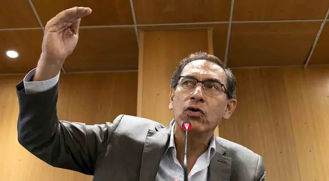 Mensaje a la nación de Martín Vizcarra. Mensaje a la nación de Martín Vizcarra.