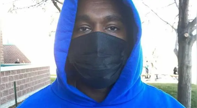 El rapero Kanye West se mostró optimista al compartir en sus redes sociales el momento de su votación.