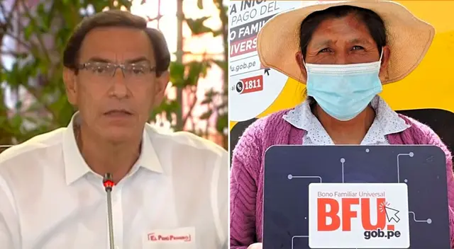 Martín Vizcarra confirmó que desde el 10 de octubre se paga el BFU y ya han pagado a más de 4 millones de hogares a nivel nacional. Martín Vizcarra confirmó que desde el 10 de octubre se paga el BFU y ya han pagado a más de 4 millones de hogares a nivel nacional.