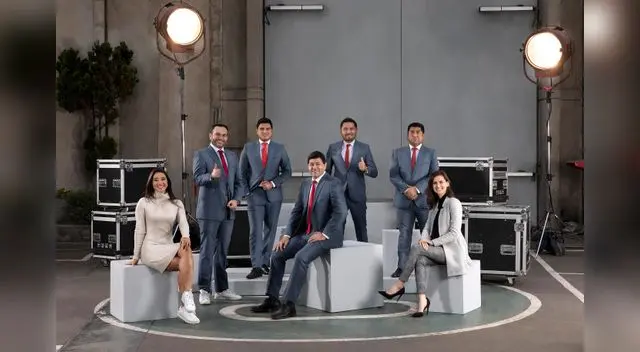 El equipo de Latina que trasmitirá los encuentros de Perú