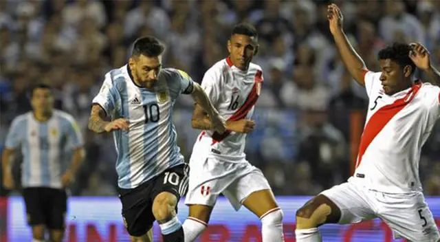 Partido Perú vs. Argentina.