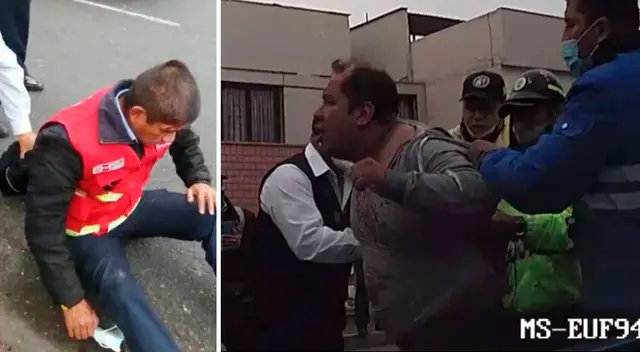 Taxista informal fue trasladado a la comisaría de Surco y será denunciado por atropellar y dejar herido al agente de la ATU. Taxista informal fue trasladado a la comisaría de Surco y será denunciado por atropellar y dejar herido al agente de la ATU.