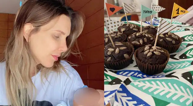 Juliana Oxenford celebra el primer mes de Mateo con tierno mensaje