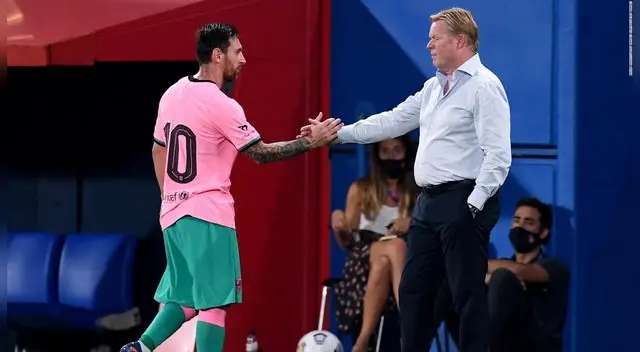 Koeman no ha perdido la confianza en  Messi.