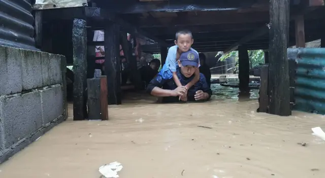 El huracán Eta azotó el Caribe de Nicaragua, Honduras y Guatemala.