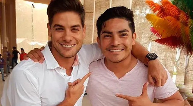 Andrés Wiese y Erick Elera tienen emotivo reencuentro.