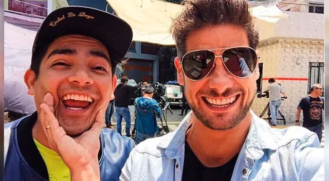 Andrés Wiese y Erick Elera tienen emotivo reencuentro.