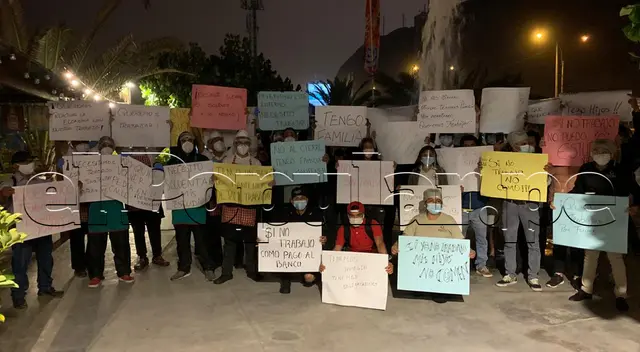 Propietarios y trabajadores se mostraron en contra de la medida de la Municipalidad de Barranco.